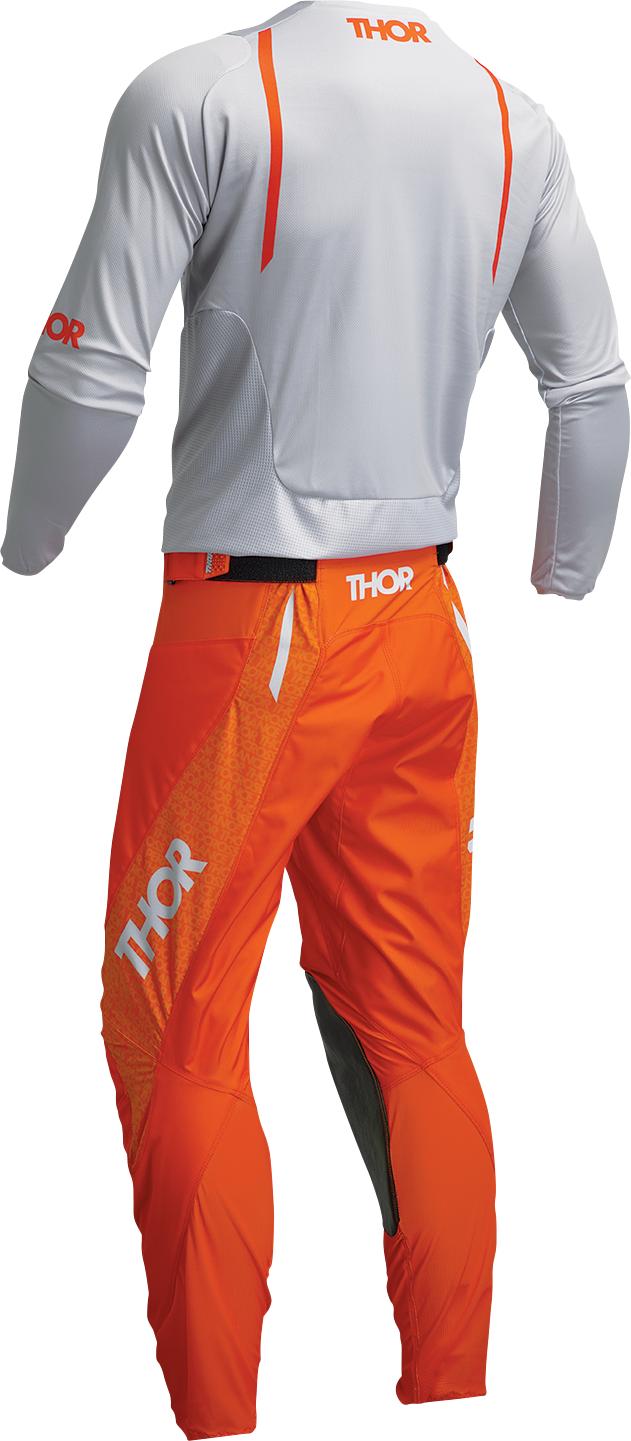 Thor Pulse Mono Jersey - Gray/Orange - Medium 2910-7110 - Cycle City Outdoors