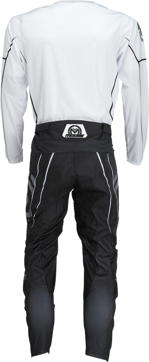 MOOSE RACING Qualifier? Pants - Black/White - 38 2901-10355 - Cycle City Outdoors