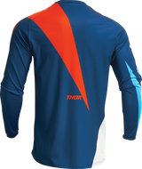 THOR Sector Edge Jersey - Navy/Orange - XL 2910-7149