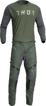 THOR Terrain Jersey - Army/Charcoal - Small 2910-7166