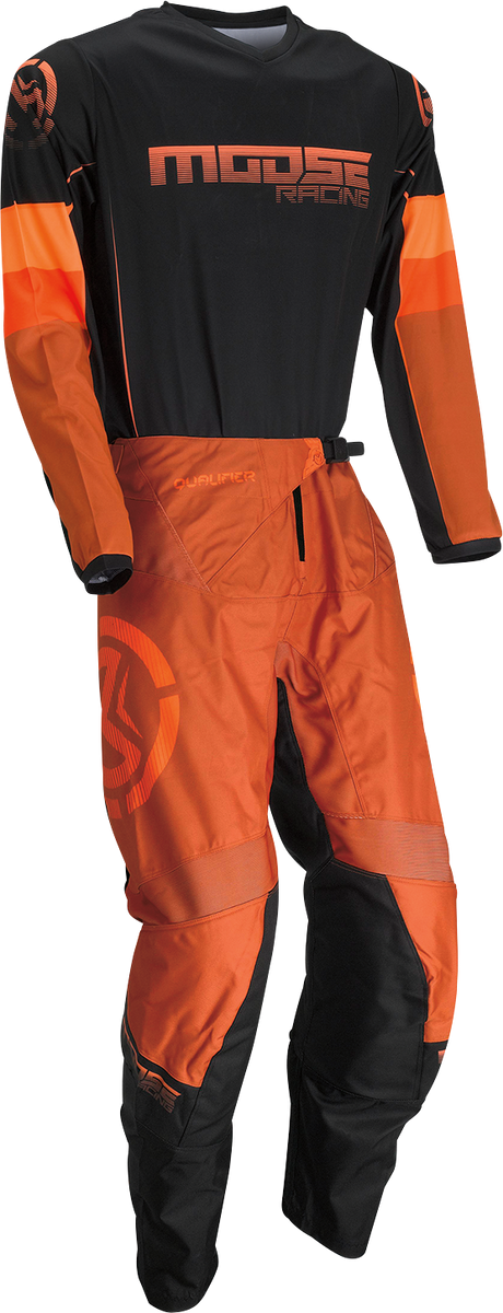 MOOSE RACING Qualifier? Pants - Orange/Gray - 48 2901-10374 - Cycle City Outdoors