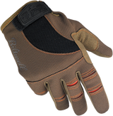 BILTWELL Moto Gloves - Brown/Orange - Medium 1501-0206-003