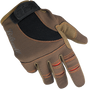 BILTWELL Moto Gloves - Brown/Orange - Medium 1501-0206-003