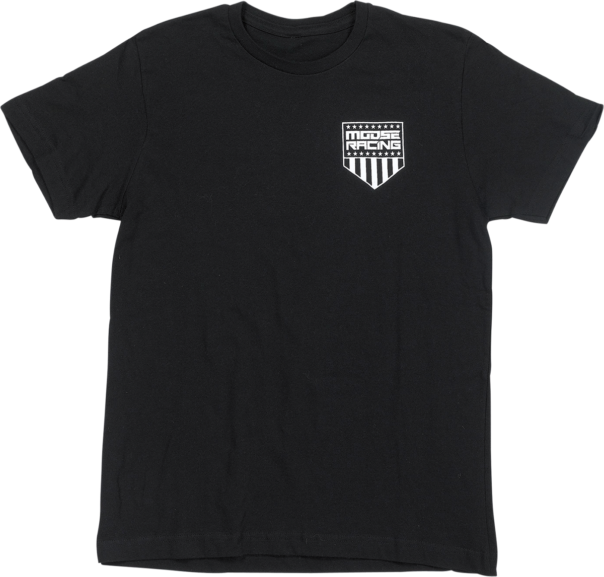 MOOSE RACING Youth Salute T-Shirt - Black - Large 3032-3692
