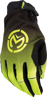 MOOSE RACING SX1* Gloves - Hi-Vis Yellow/Black - Medium 3330-7334 - Cycle City Outdoors
