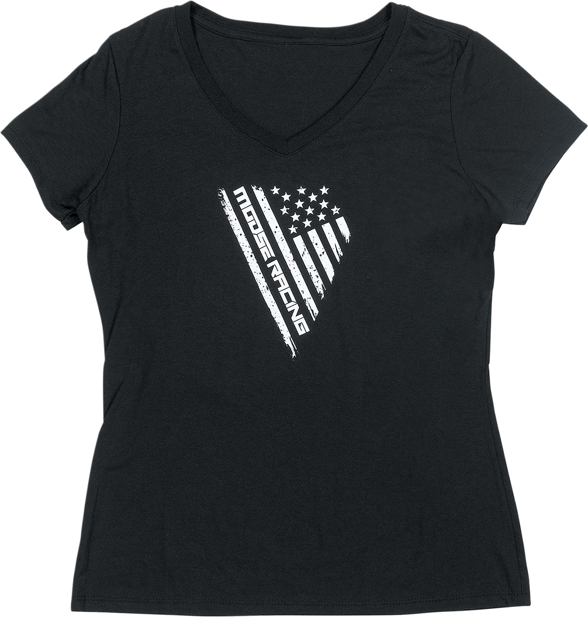 MOOSE RACING Women's Salute T-Shirt - Black - XL 3031-4169