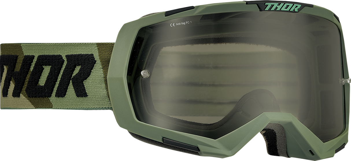 Thor Regiment Goggles - Camo/Black - Smoke 2601-2966 - Cycle City Outdoors