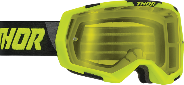 Thor Regiment Goggles - Acid/Black - Yellow 2601-2798 - Cycle City Outdoors