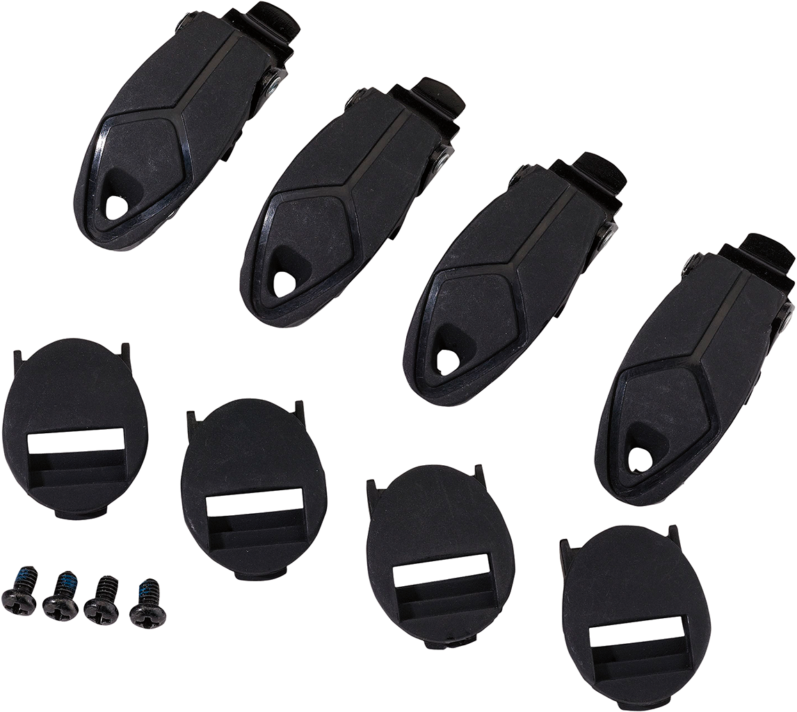 MOOSE RACING Qualifier Boot Buckle Kit - Black 3430-1006 - Cycle City Outdoors