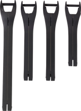 MOOSE RACING Qualifier Boot Strap Kit - Black - Size 7-9 3430-1011 - Cycle City Outdoors