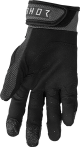 Thor Terrain Gloves - Black/Charcoal - Large 3330-7282 - Cycle City Outdoors