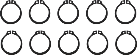 MOOSE RACING Snap Ring - 10 Pack - Gas Gas/Husqvarna/KTM 25-6014 - Cycle City Outdoors