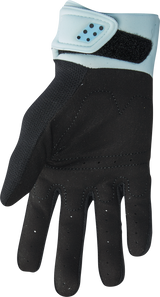 THOR Women's Spectrum Gloves - Black/Light Mint - Medium 3331-0235