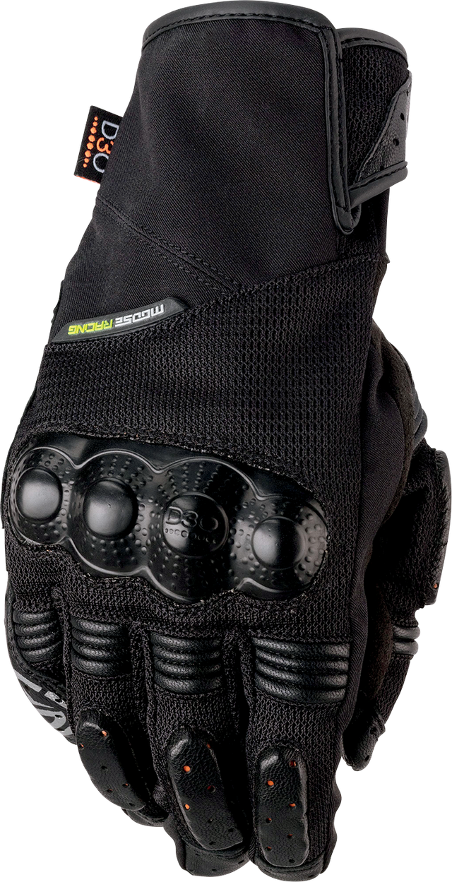 MOOSE RACING ADV1* Air Gloves - Black - XL 3330-7488 - Cycle City Outdoors