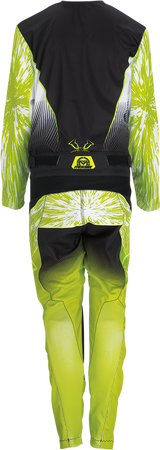MOOSE RACING Youth Agroid Jersey - Hi-Vis/Black - Large 2912-2274 - Cycle City Outdoors