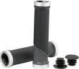 MOOSE RACING Mountain Bike Lock-On Grips - Black/Gray - 130 mm PRO-627EP - Cycle City Outdoors