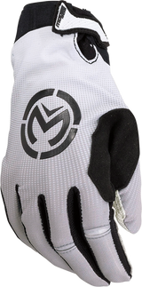 MOOSE RACING SX1* Gloves - White - Large 3330-7317 - Cycle City Outdoors