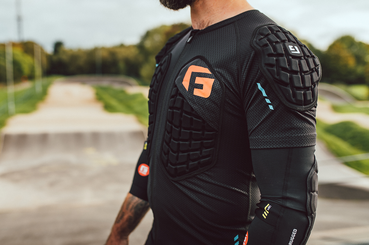G-FORM MX360 Impact Shirt - Black - Large BP3602015 - Cycle City Outdoors