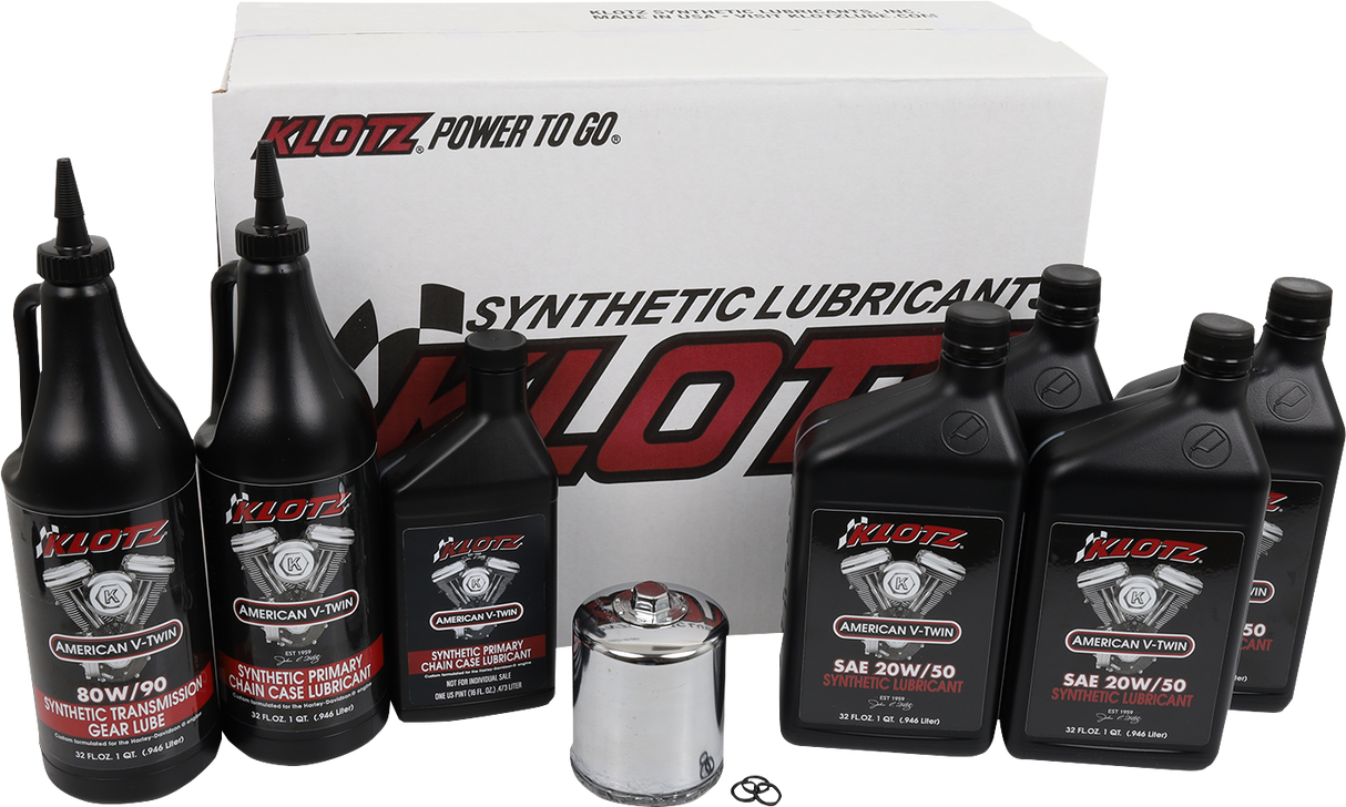 KLOTZ OIL Premium Oil Change Kit KH-102