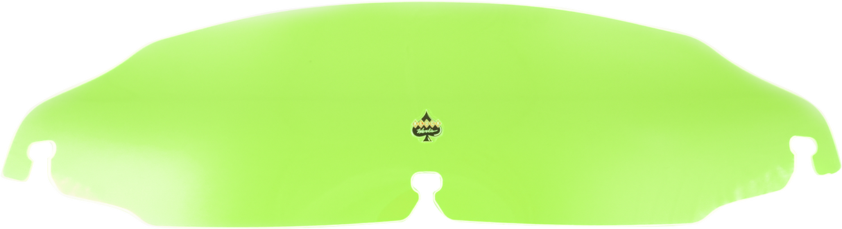 KLOCK WERKS Kolor Flare* Windshield - 3-1/2" - Green Ice - FLR KWW-01-0656