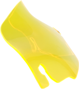 KLOCK WERKS Kolor Flare* Windshield - 3-1/2" - Yellow Ice - FLR KWW-01-0654