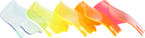 KLOCK WERKS Kolor Flare* Windshield - 3-1/2" - Orange Ice - FLR KWW-01-0653