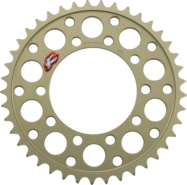 RENTHAL Rear Sprocket - 41 Tooth 478U-525-41P-HA - Cycle City Outdoors