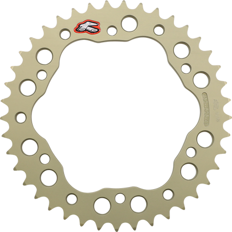 RENTHAL Rear Sprocket - Aluminum - 41 Tooth 462--525-41P-HA - Cycle City Outdoors
