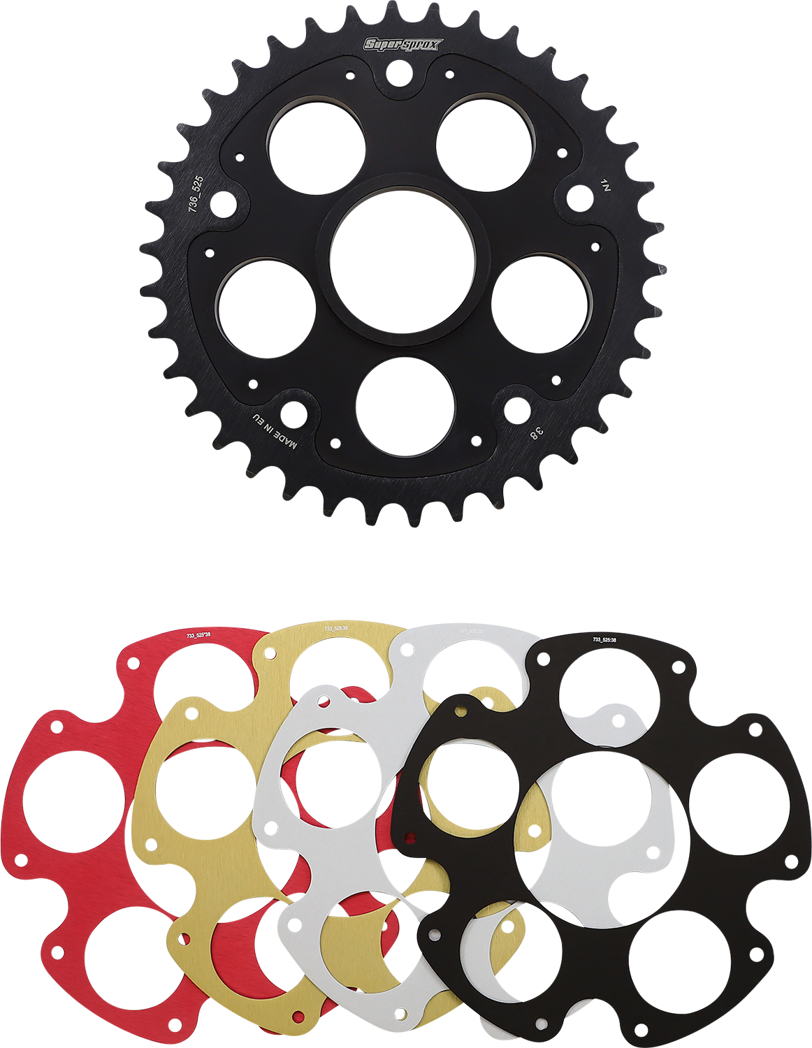 SUPERSPROX Edge Kit - Rear - Ducati - 38-Tooth RSA-736525-38-KIT