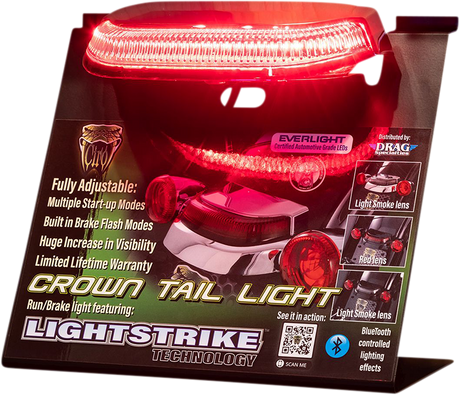 Ciro Crown Taillight Product Display 22153 - Cycle City Outdoors