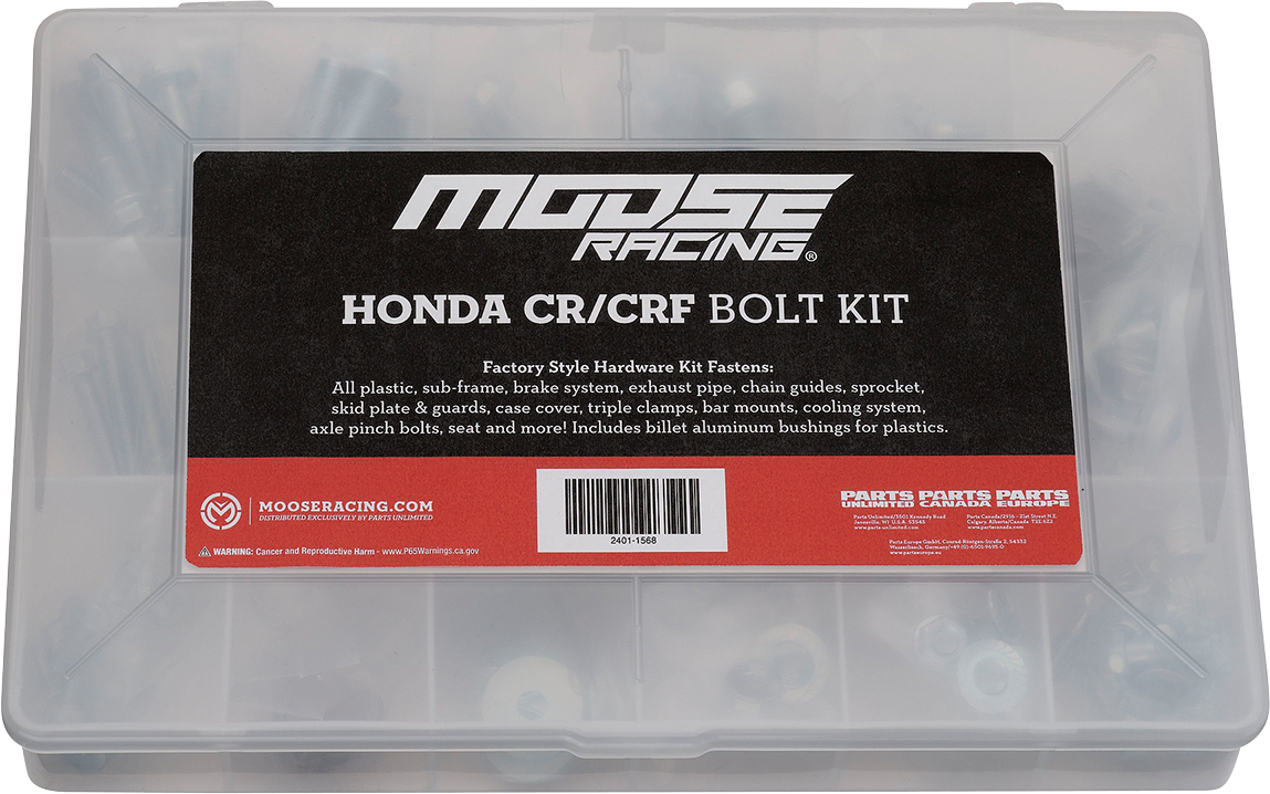 MOOSE RACING Bolt Kit - CR/CRF BKP-03 - Cycle City Outdoors