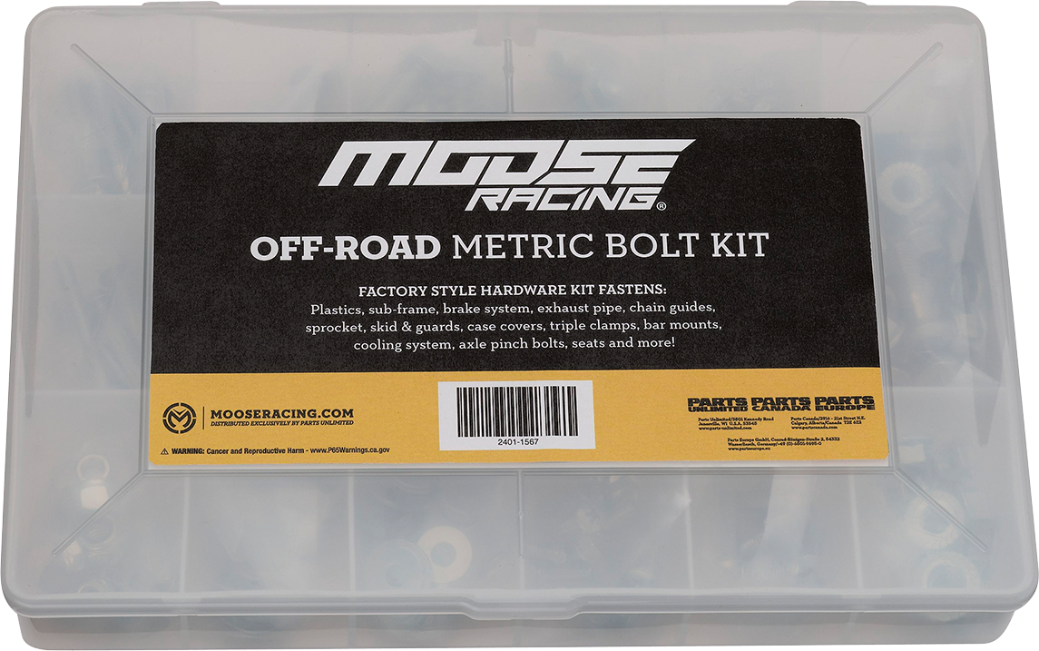 MOOSE RACING Bolt Kit - Metric BKP-02 - Cycle City Outdoors