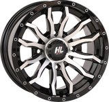 HIGH LIFTER Wheel - HL21 - Front/Rear - Gloss Black w/Machined - 20x7 - 4/137 - 4+3 (+10 mm) 20HL21-1137