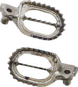 MOOSE RACING Titanium Footpegs - Yamaha 50610-SPTF-00Y - Cycle City Outdoors