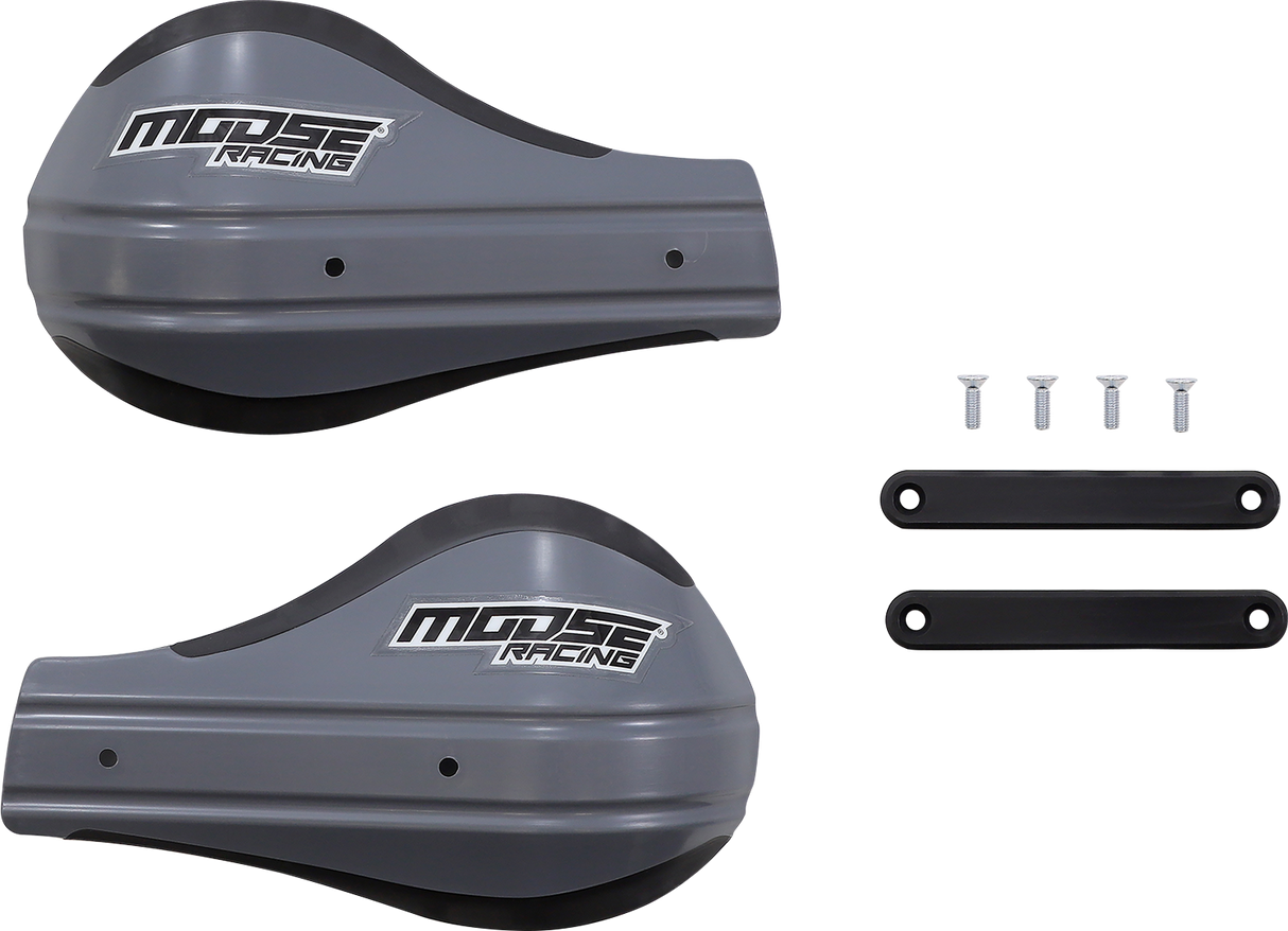 MOOSE RACING Handguards - Deflector - Contour 2 - Gray 51-227 - Cycle City Outdoors