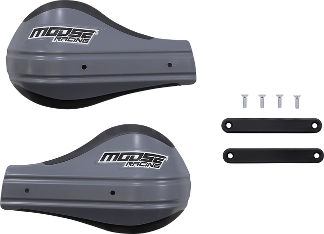 MOOSE RACING Handguards - Deflector - Contour 2 - Gray 51-227 - Cycle City Outdoors