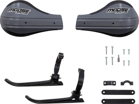MOOSE RACING Handguards - Roost 2 - Gray 53-227 - Cycle City Outdoors