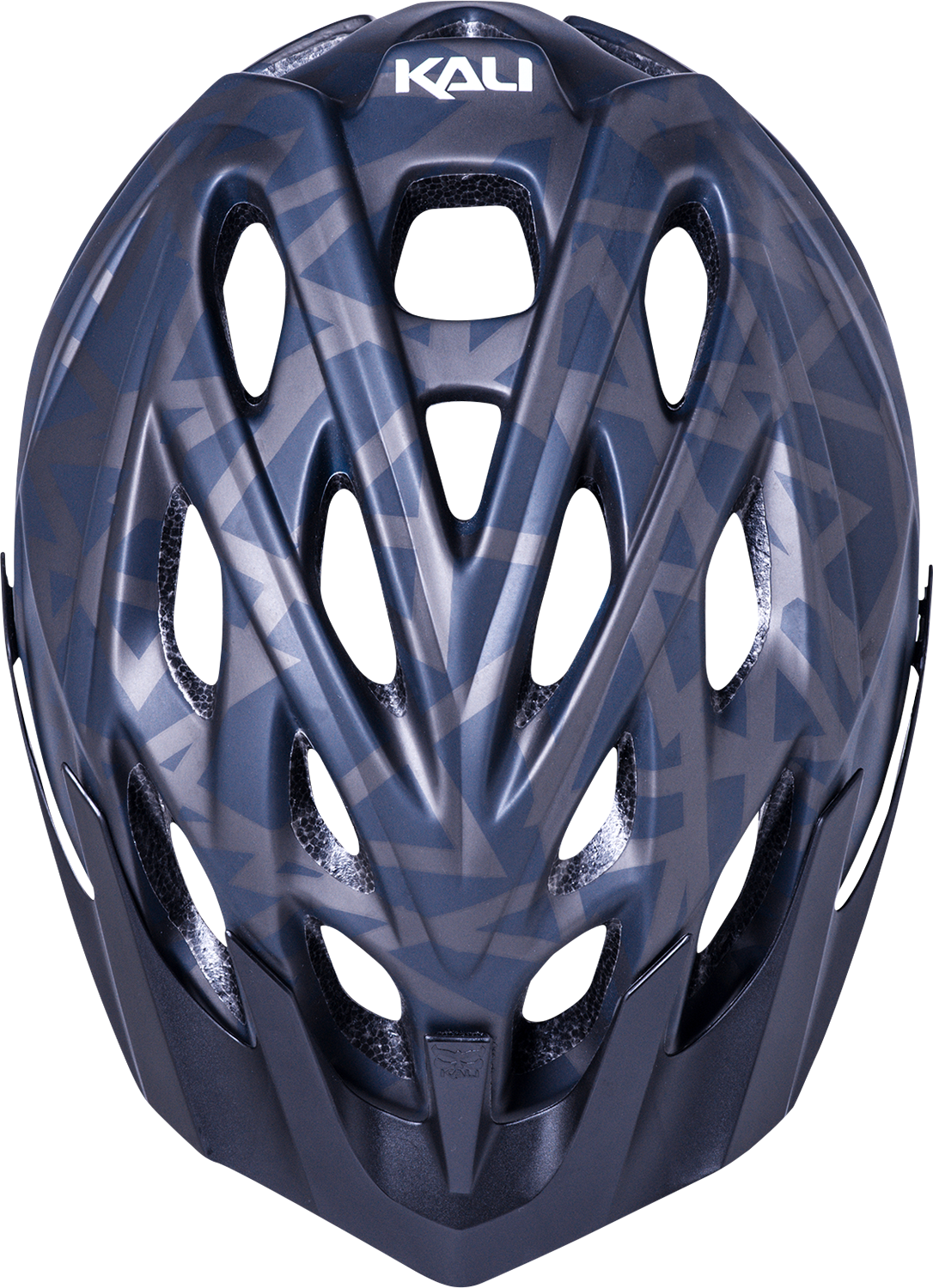KALI Youth Chakra Plus Helmet - Pyramid - Matte Black 0221421112 - Cycle City Outdoors