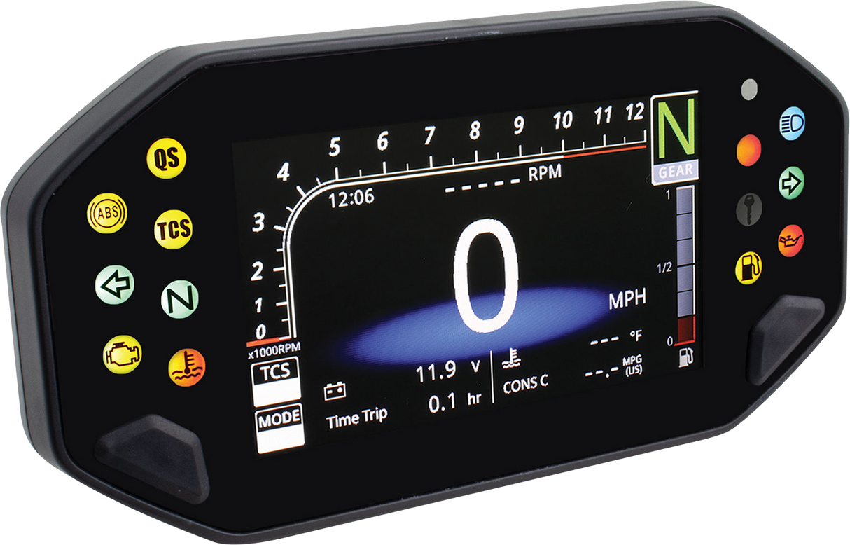 KOSO NORTH AMERICA TFT Multifunction Meter - RX-4 - Yamaha - MT-07 BA081100