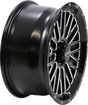 ITP Wheel - Momentum - Front/Rear - Black/Milled - 15x7 - 4/156 - 5+2 (+30 mm) 1522741731B