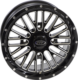 ITP Wheel - Momentum - Front/Rear - Black/Milled - 15x7 - 4/156 - 5+2 (+30 mm) 1522741731B