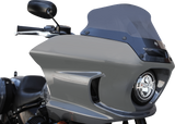 KLOCK WERKS Flare* Windshield - 6" - Dark Smoke - FXLRST KWW-02-0607-DS