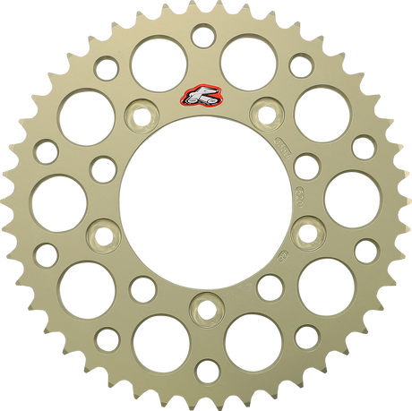 RENTHAL Rear Sprocket - Aluminum - 46 Tooth 435U-520-46P-HA - Cycle City Outdoors
