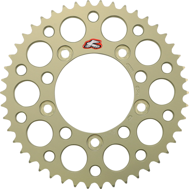 RENTHAL Rear Sprocket - Aluminum - 46 Tooth 435U-520-46P-HA - Cycle City Outdoors
