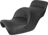SADDLEMEN Heated Roadsofa™ Seat - Without Backrest - Black H88-07-187HCT