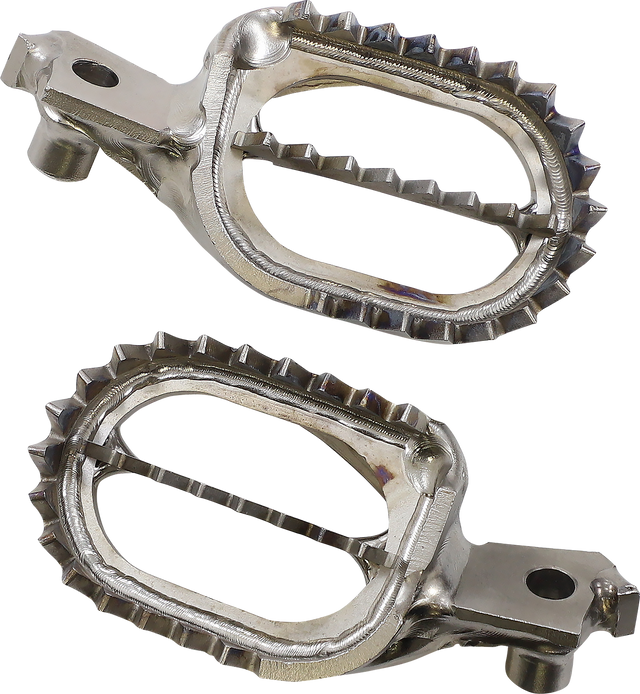 MOOSE RACING Titanium Footpegs - Suzuki 50610-SPTF-00S - Cycle City Outdoors
