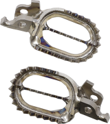 MOOSE RACING Titanium Footpegs - Honda 50610-SPTF-00H - Cycle City Outdoors