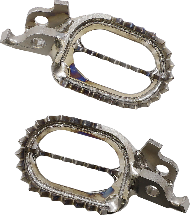 MOOSE RACING Titanium Footpegs - Honda 50610-SPTF-00H - Cycle City Outdoors