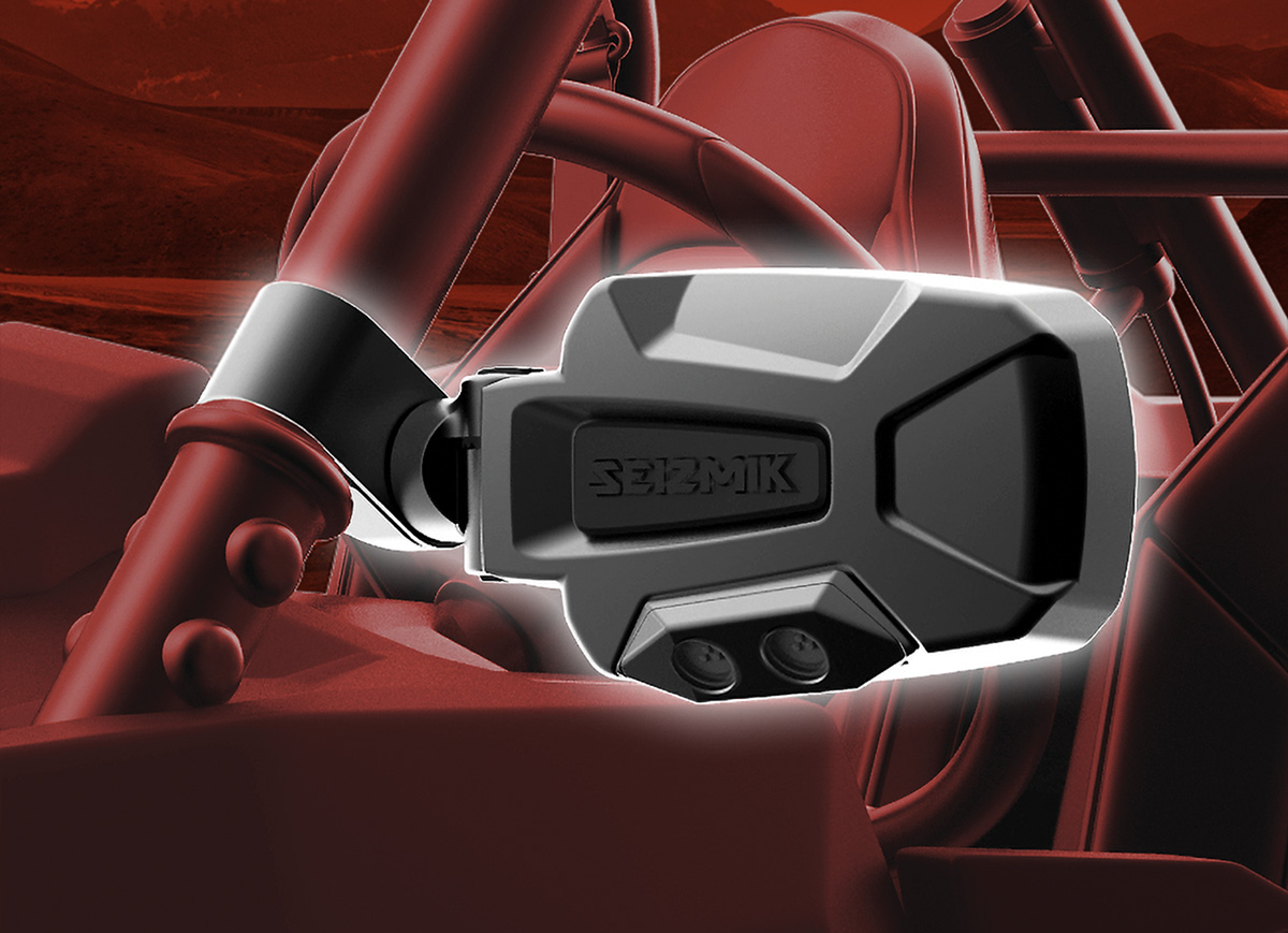 SEIZMIK Mirrors - Pursuit Night Vision - Side View - Rectangle - Black - 2" 56-18087KIT