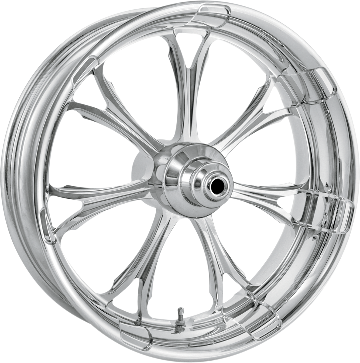 PERFORMANCE MACHINE (PM) Wheel - Paramount - Front - Dual Disc/with ABS - Chrome - 21x3.5 - '08+ FLD 12047106PARJCH